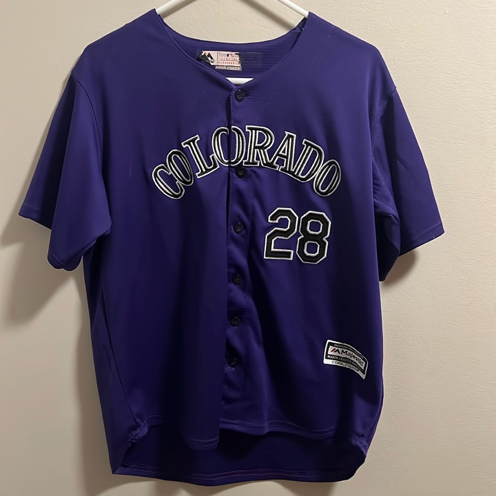 Majestic Colorado Rockies Nolan Arenado Jersey